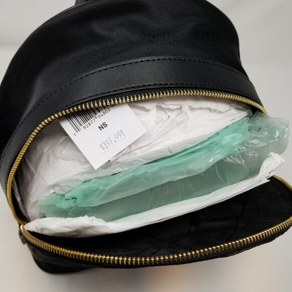 Michael Kors NEW Authentic Black Backpack Medium Size Black Bag - Picture 12 of 14